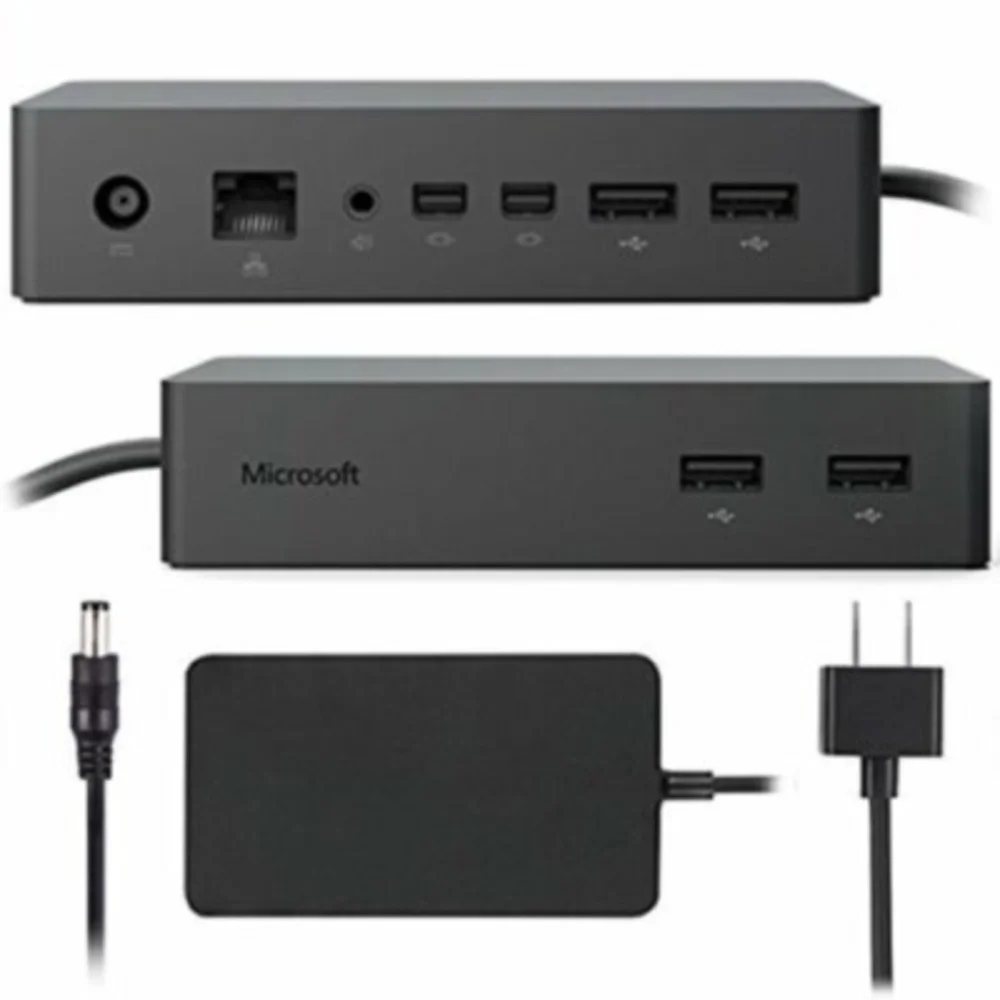 Microsoft Black Multi-Port USB & Ethernet Docking Hub